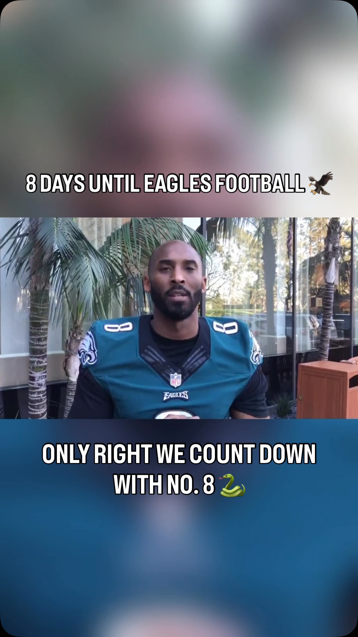Kobe Bryant in an Eagles jersey: 8 ...