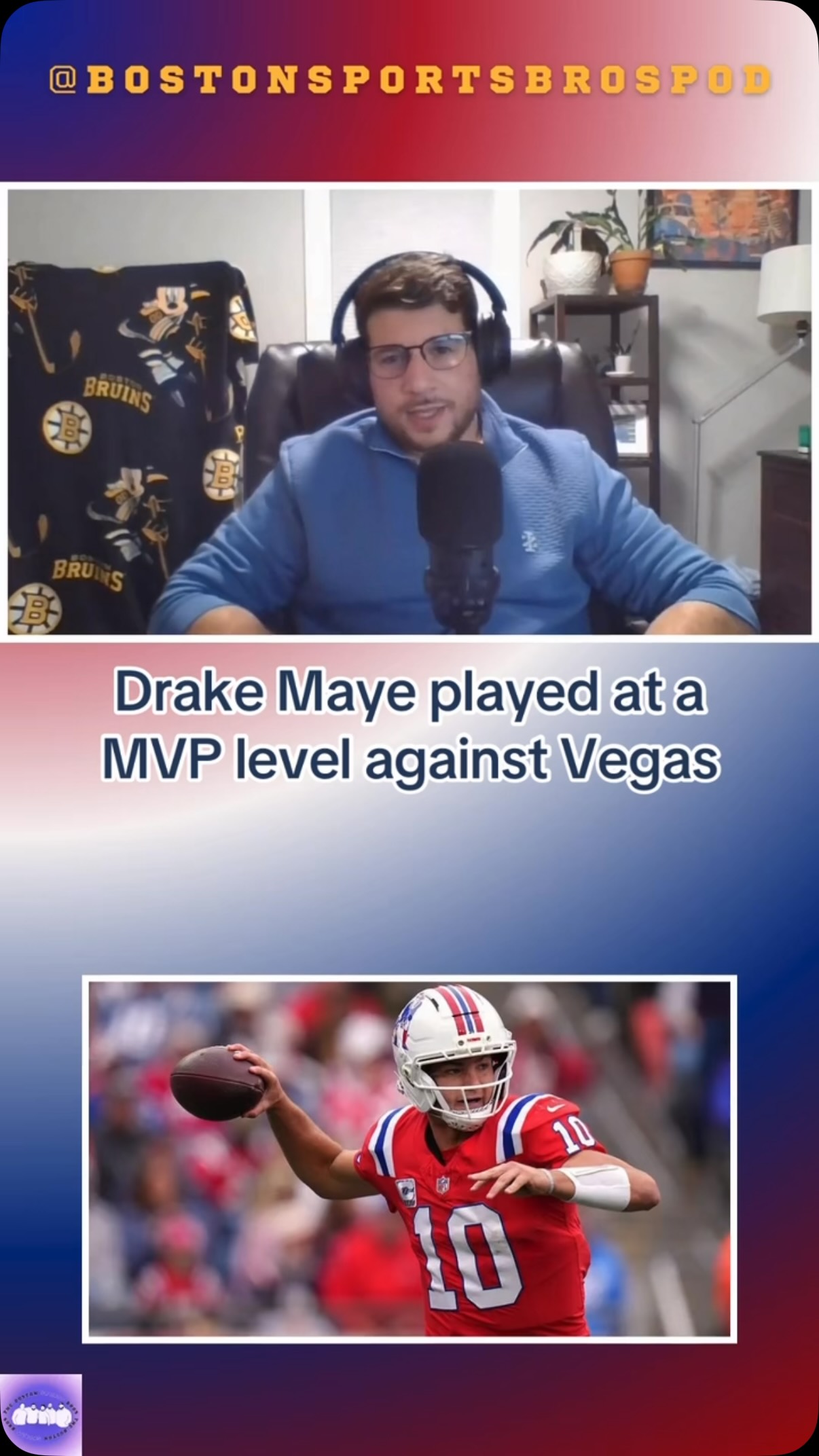Drake Maye's MVP-level performance ...