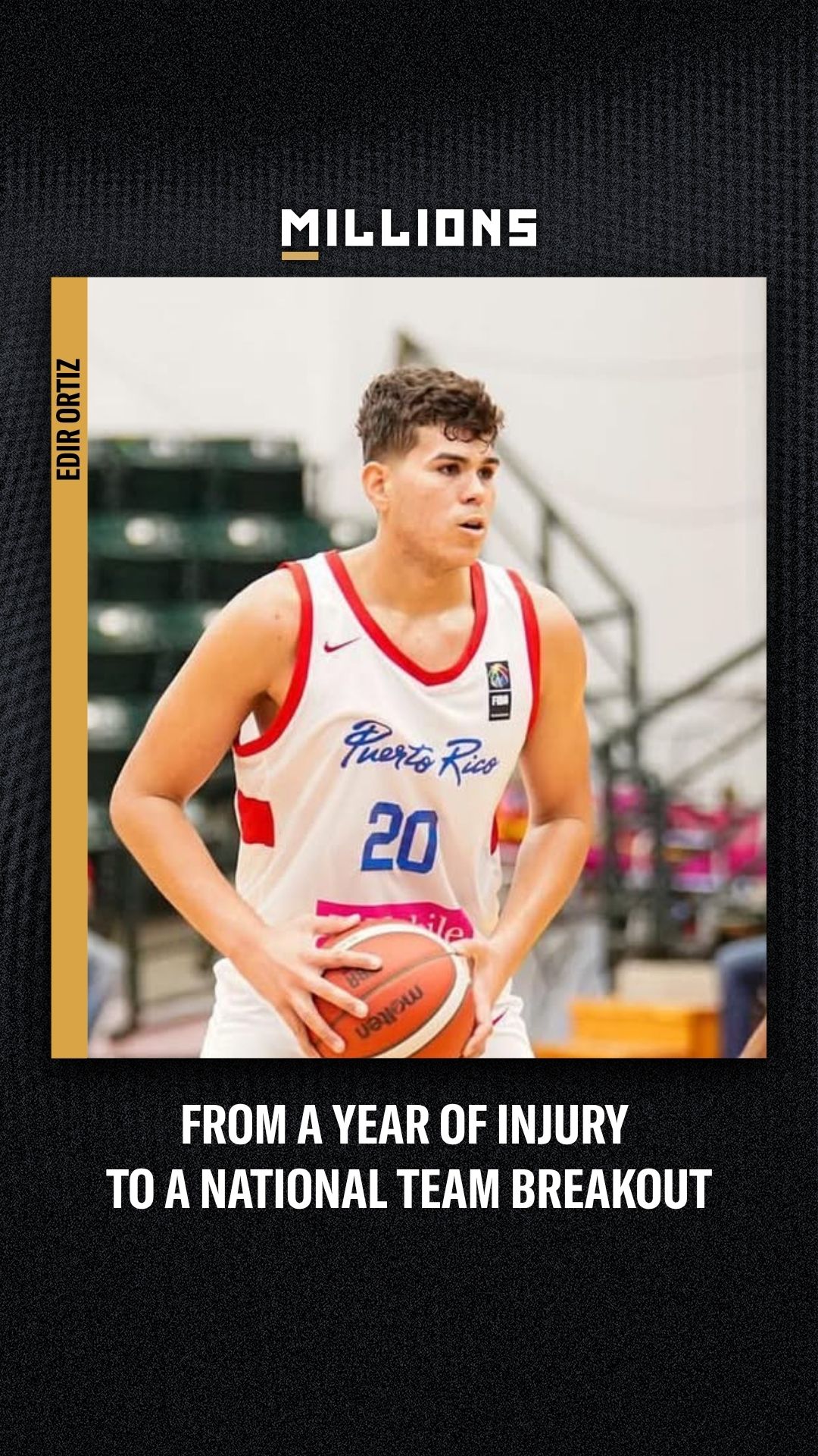 Edir Ortiz: His First National Team...