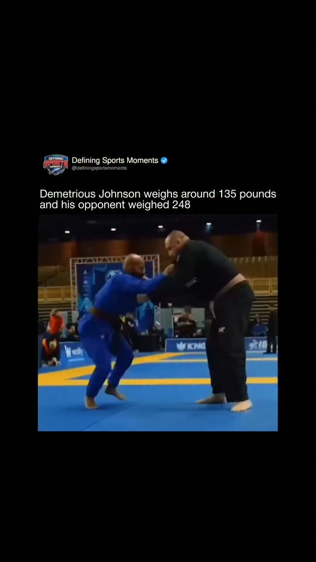 Demetrious Johnson vs 248-pound opp... on MILLIONS Demetrious Johnson vs 248-pound opp...