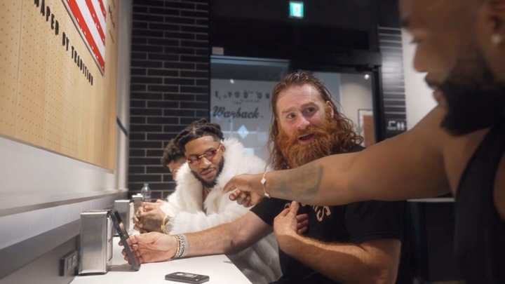 Sami Zayn and Trick Williams reacti... on MILLIONS Sami Zayn and Trick Williams reacti...