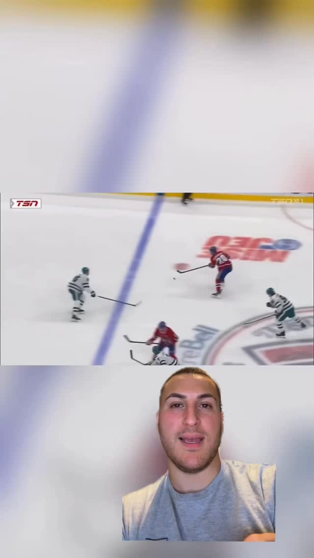 Juraj Slafkovsky's nasty goal on MILLIONS Juraj Slafkovsky's nasty goal