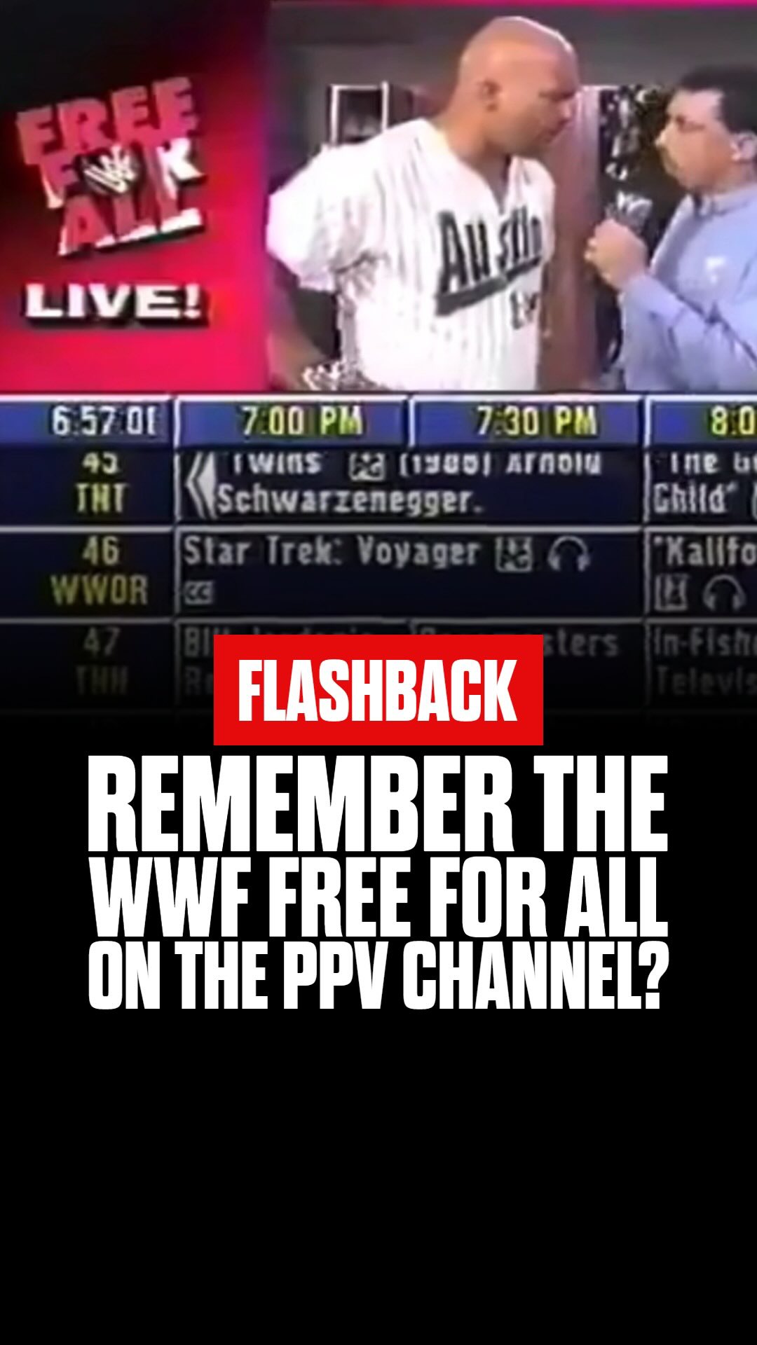 Remember The WWF Free For All? on MILLIONS Remember The WWF Free For All?