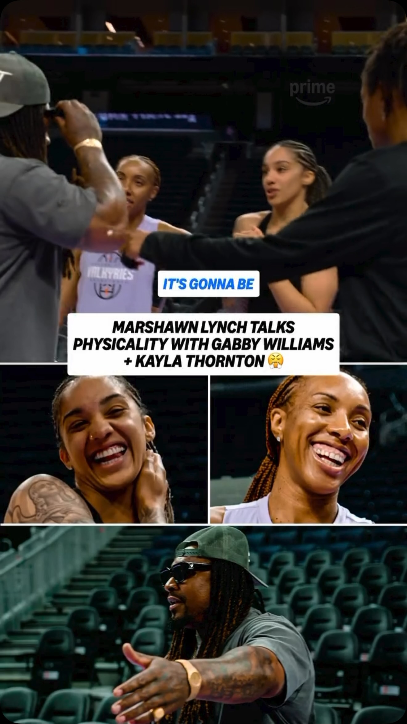 Marshawn Lynch talks physicality wi...