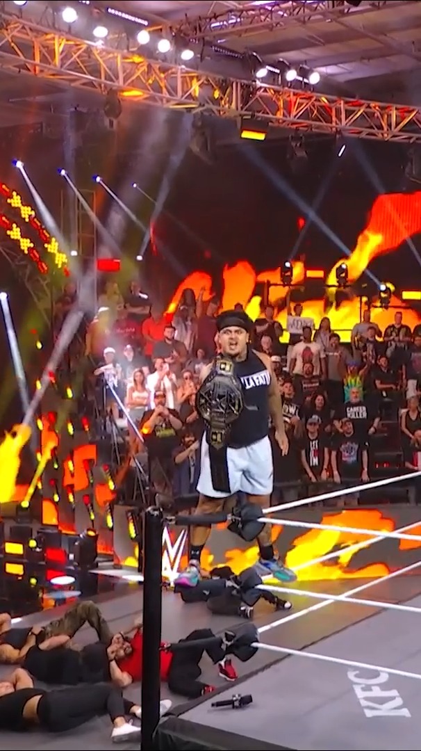 Will Zilla Fatu lift the belt at NX... on MILLIONS Will Zilla Fatu lift the belt at NX...