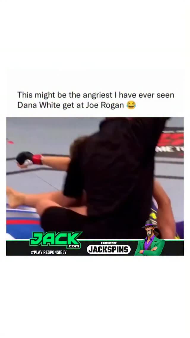 Dana White's Reaction to Joe Rogan'...