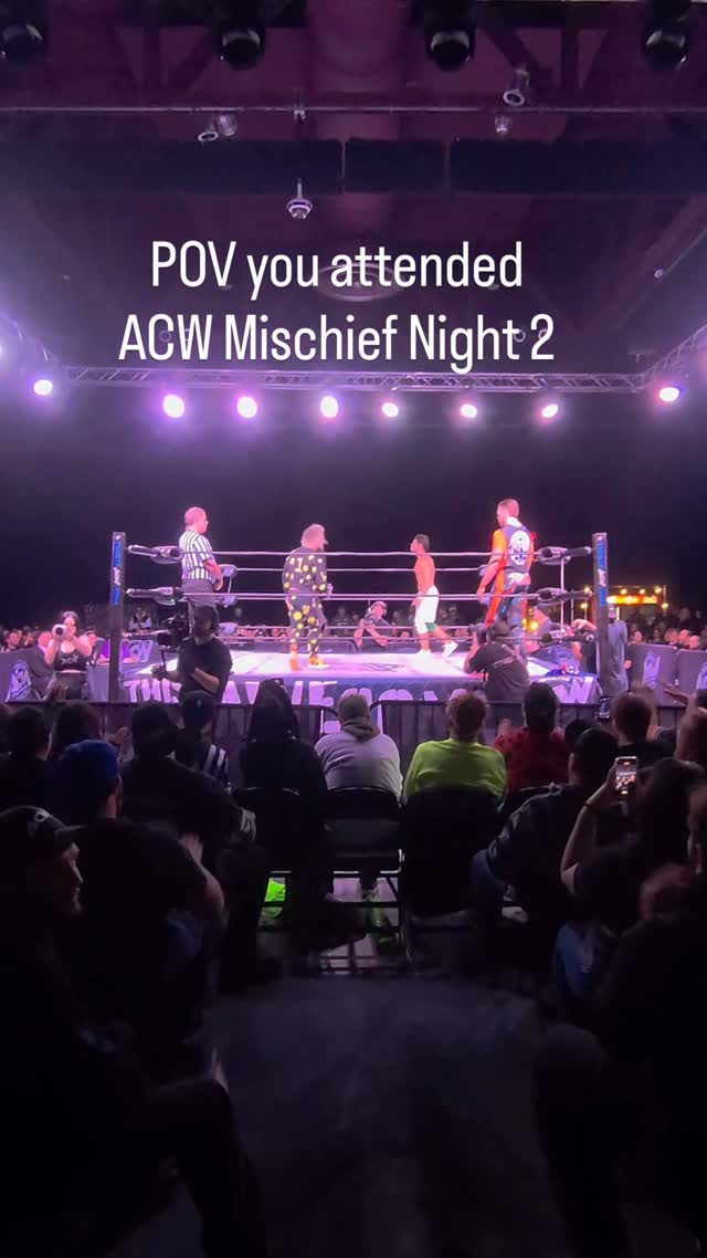 ACW Mischief Night 2 from a first p...