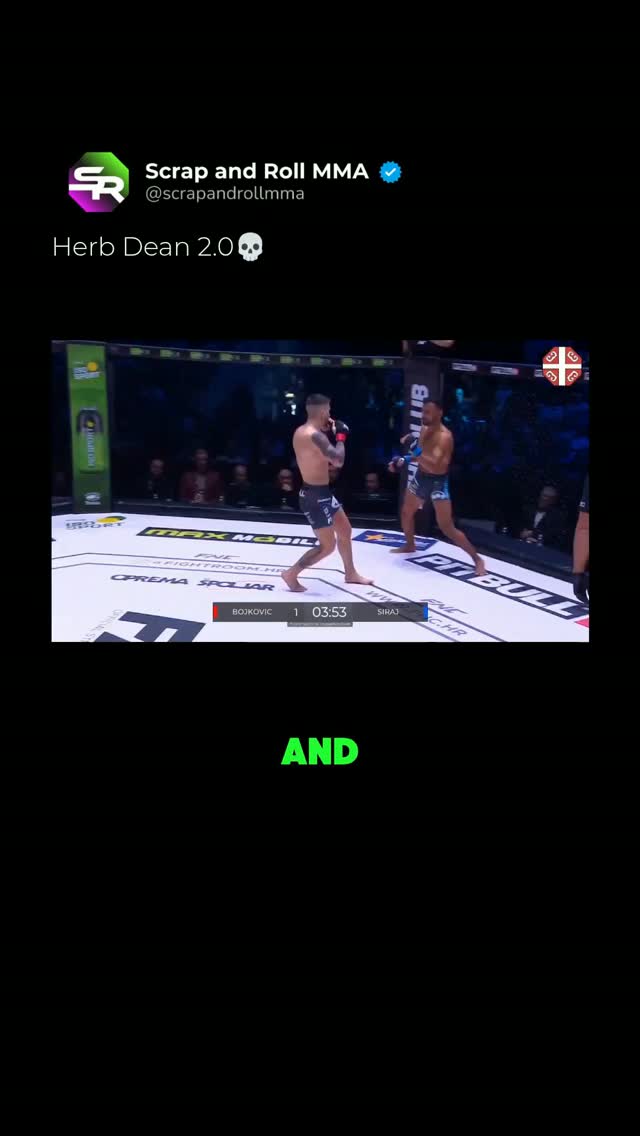 Herb Dean's son fighting in an MMA ... on MILLIONS Herb Dean's son fighting in an MMA ...