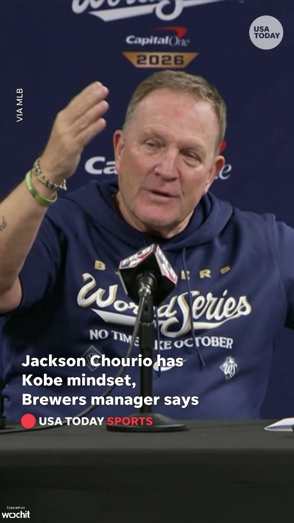 Brewers Manager on Jackson Chourio'...