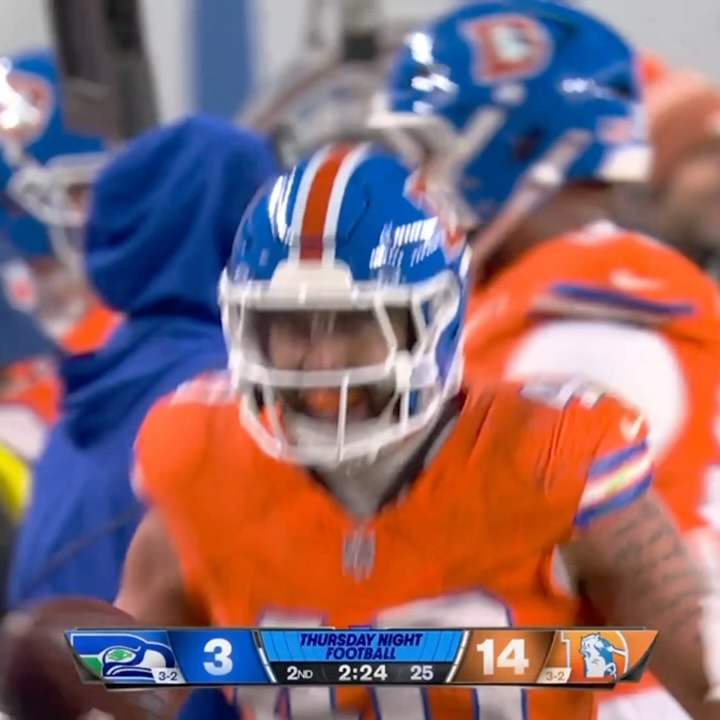 Broncos defense forces a turnover a...
