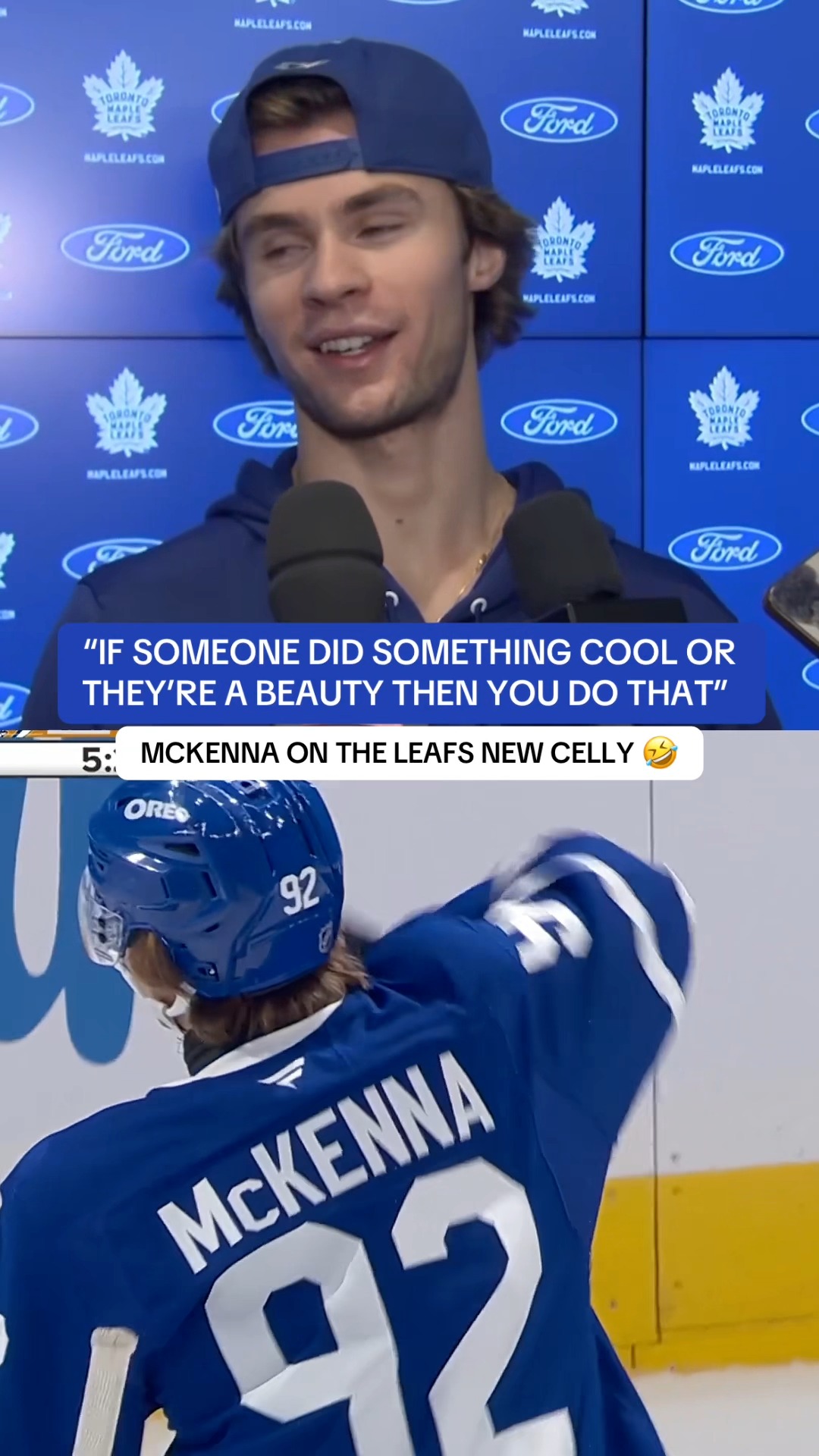 McKenna Explains Toronto Maple Leaf...