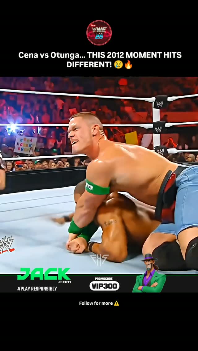John Cena vs. David Otunga from WWE...