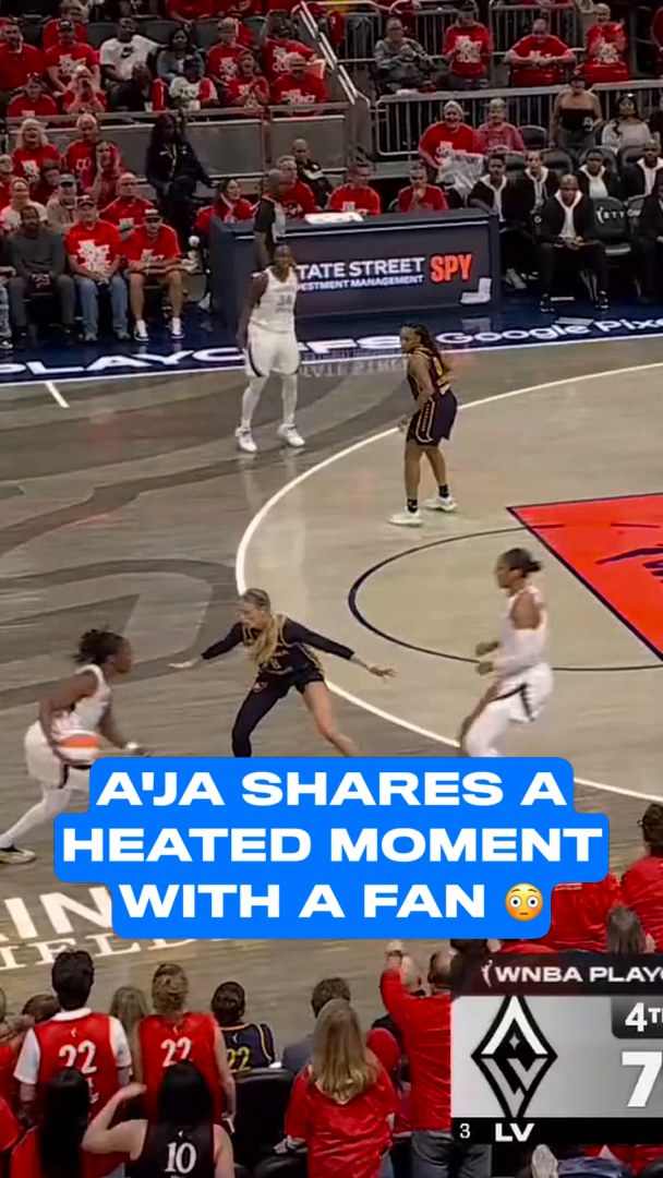 A'ja Wilson gets a technical after ...
