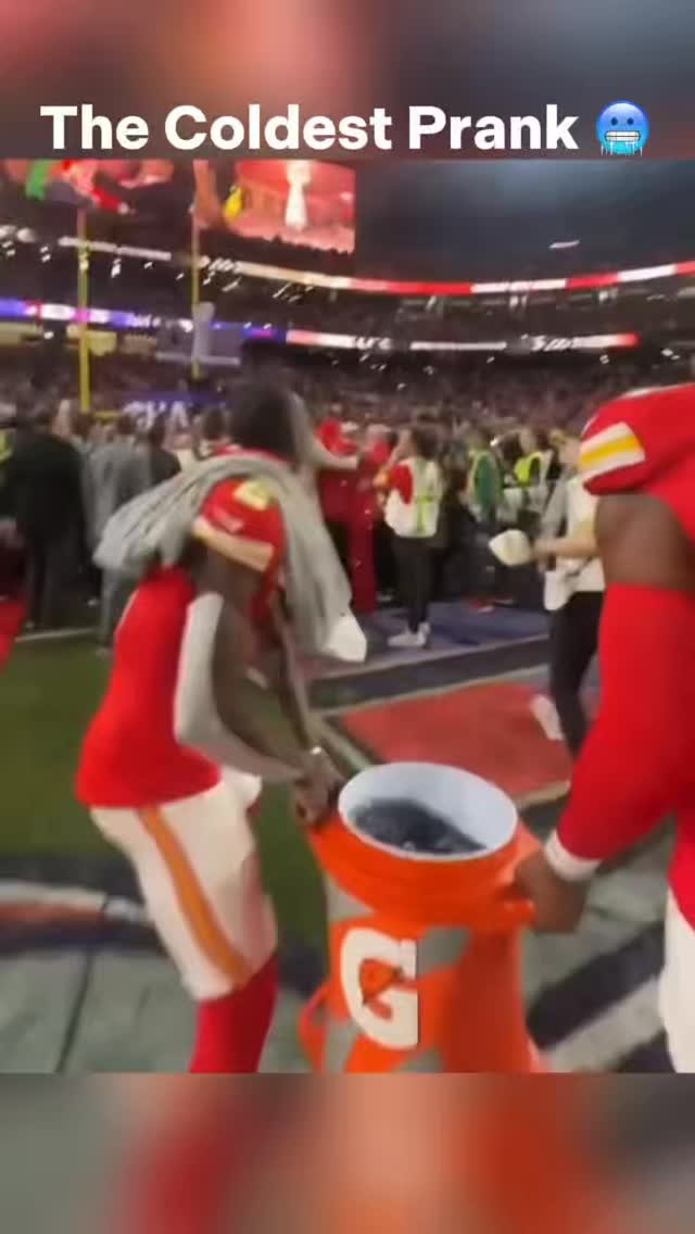 The Coldest Prank: Gatorade Shower ...