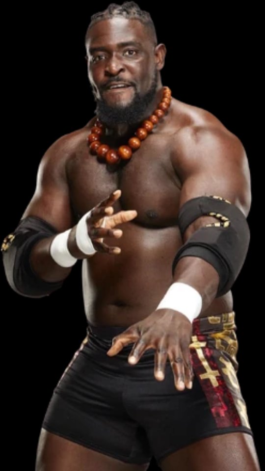 Oba Femi on a black background