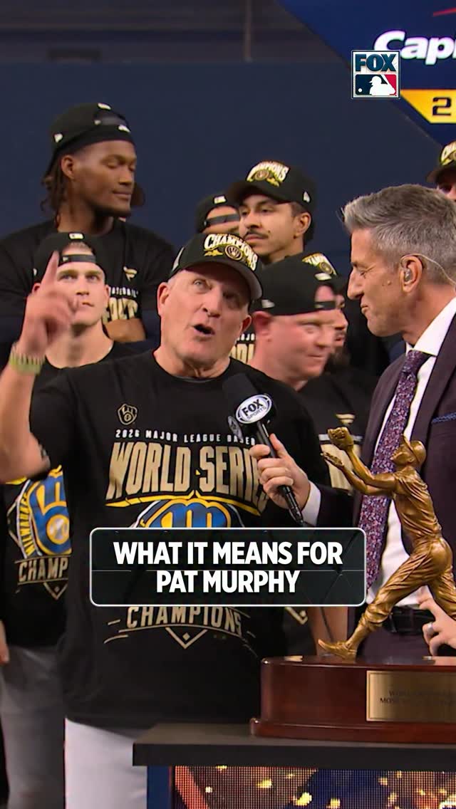 Pat Murphy on what the World Series...