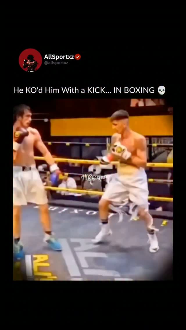 Boxer disqualified for kicking oppo... on MILLIONS Boxer disqualified for kicking oppo...