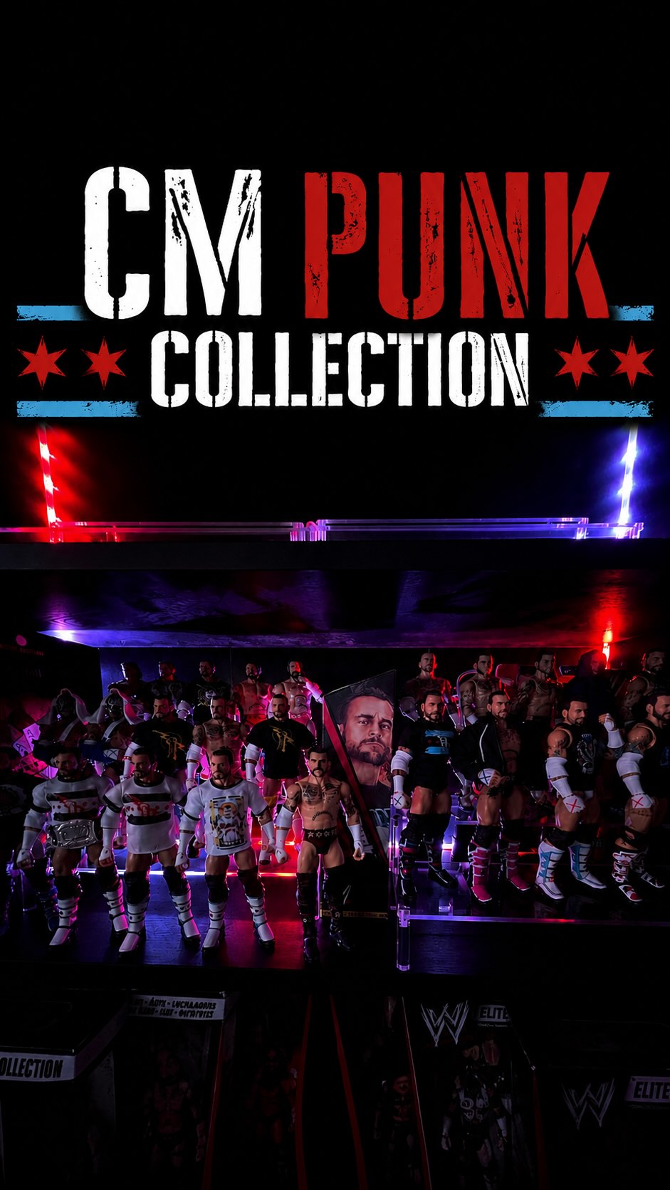 CM Punk Action Figure Collection