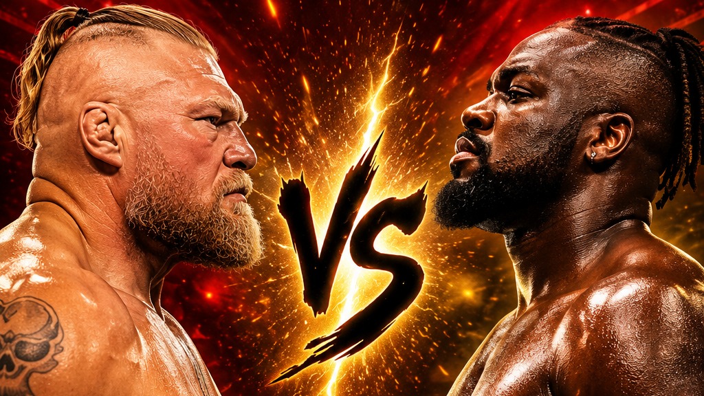 Brock Lesnar vs Oba Femi: A Clash o...