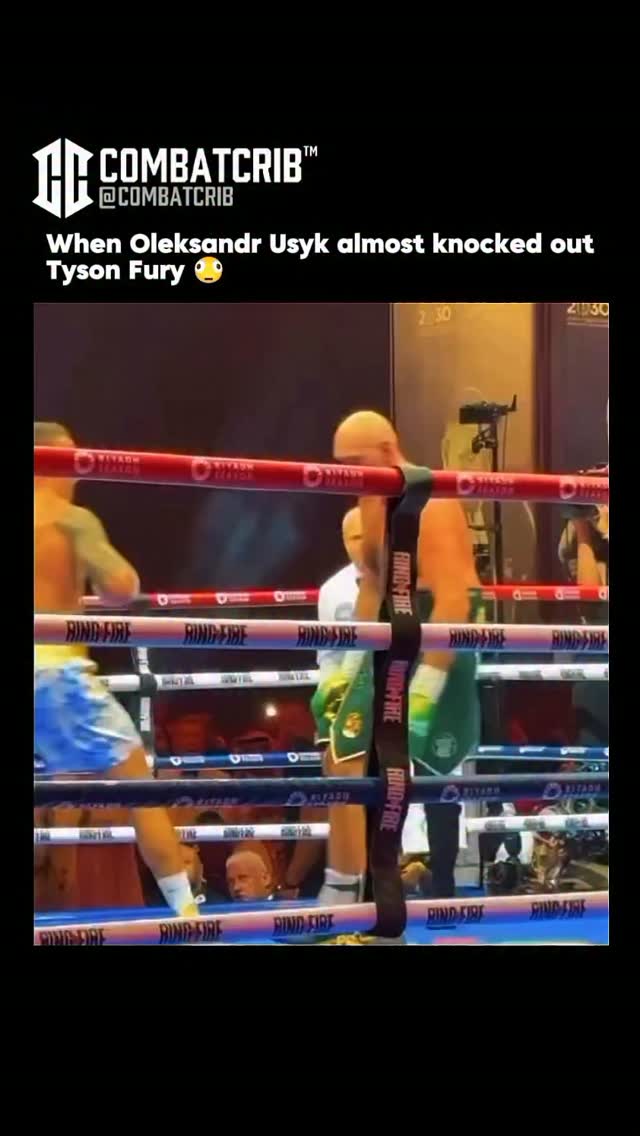 When Oleksandr Usyk almost knocked ... on MILLIONS When Oleksandr Usyk almost knocked ...