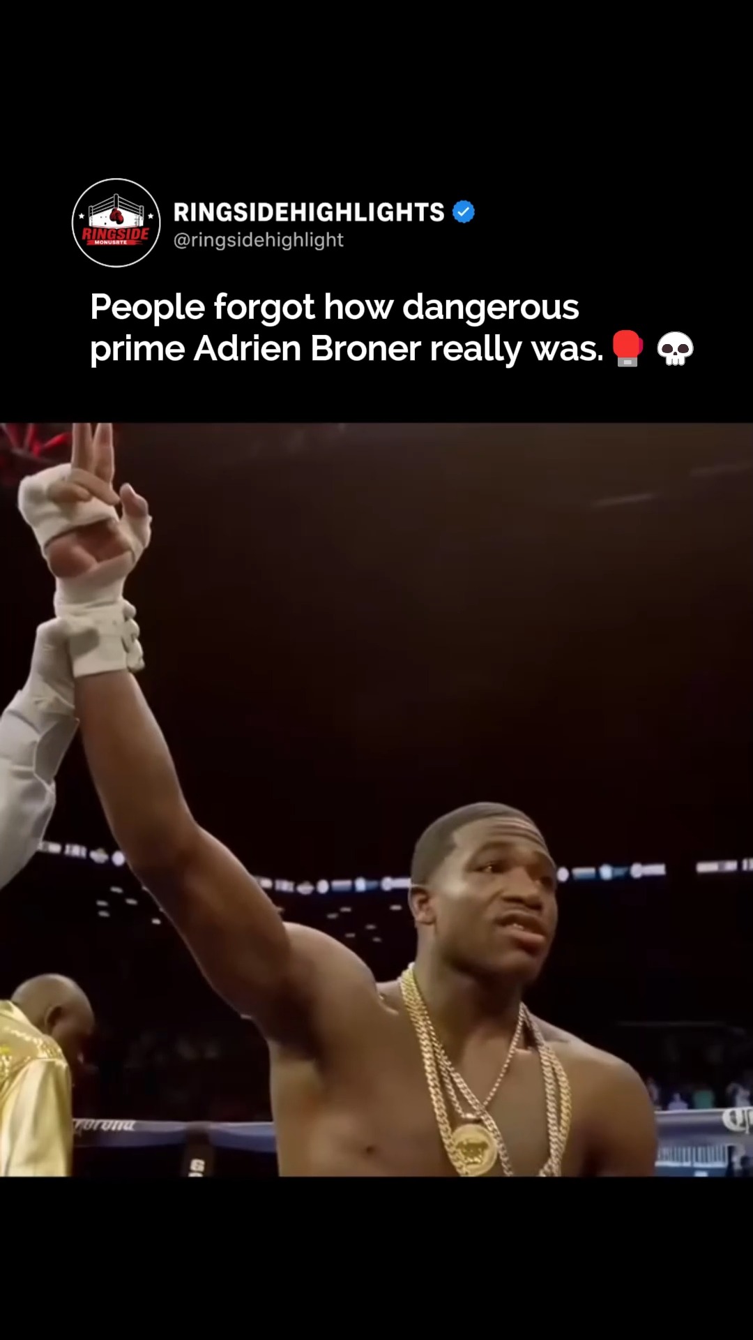 Adrien Broner was a dangerous force...