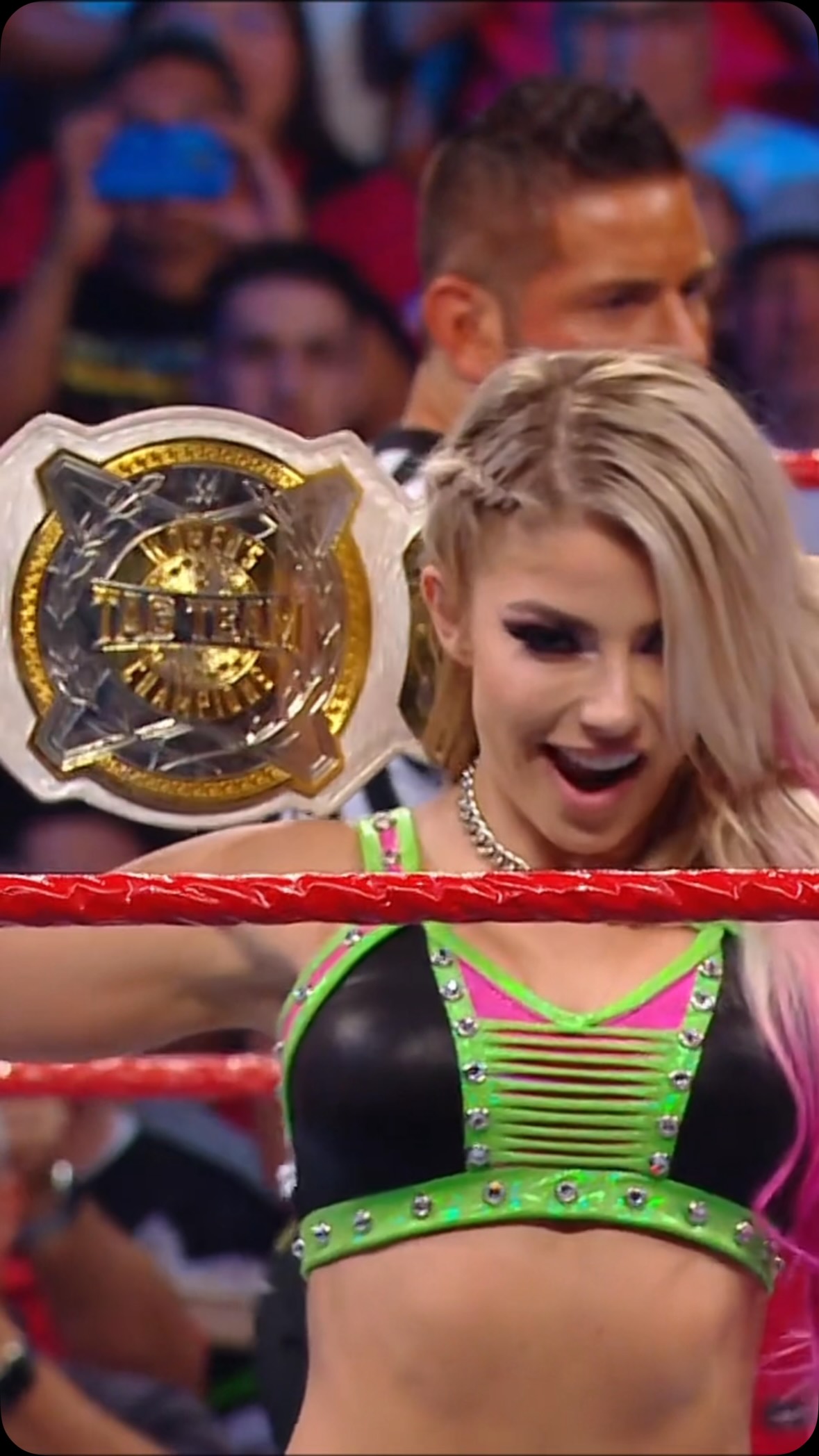 Alexa Bliss in her best green gear