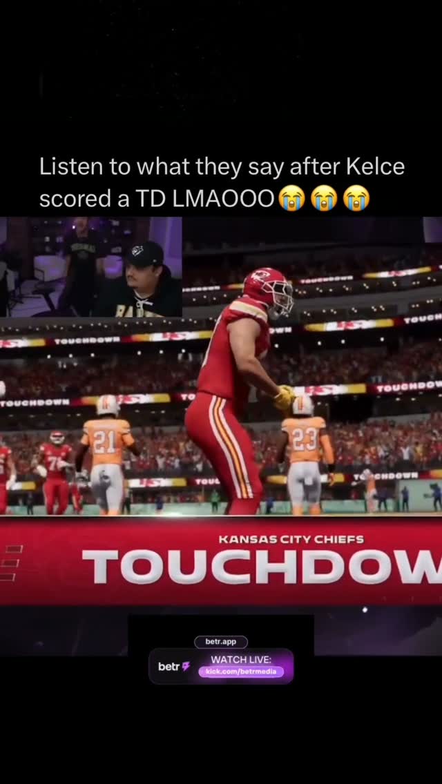 Gamers react to Kelce touchdown in ... on MILLIONS Gamers react to Kelce touchdown in ...