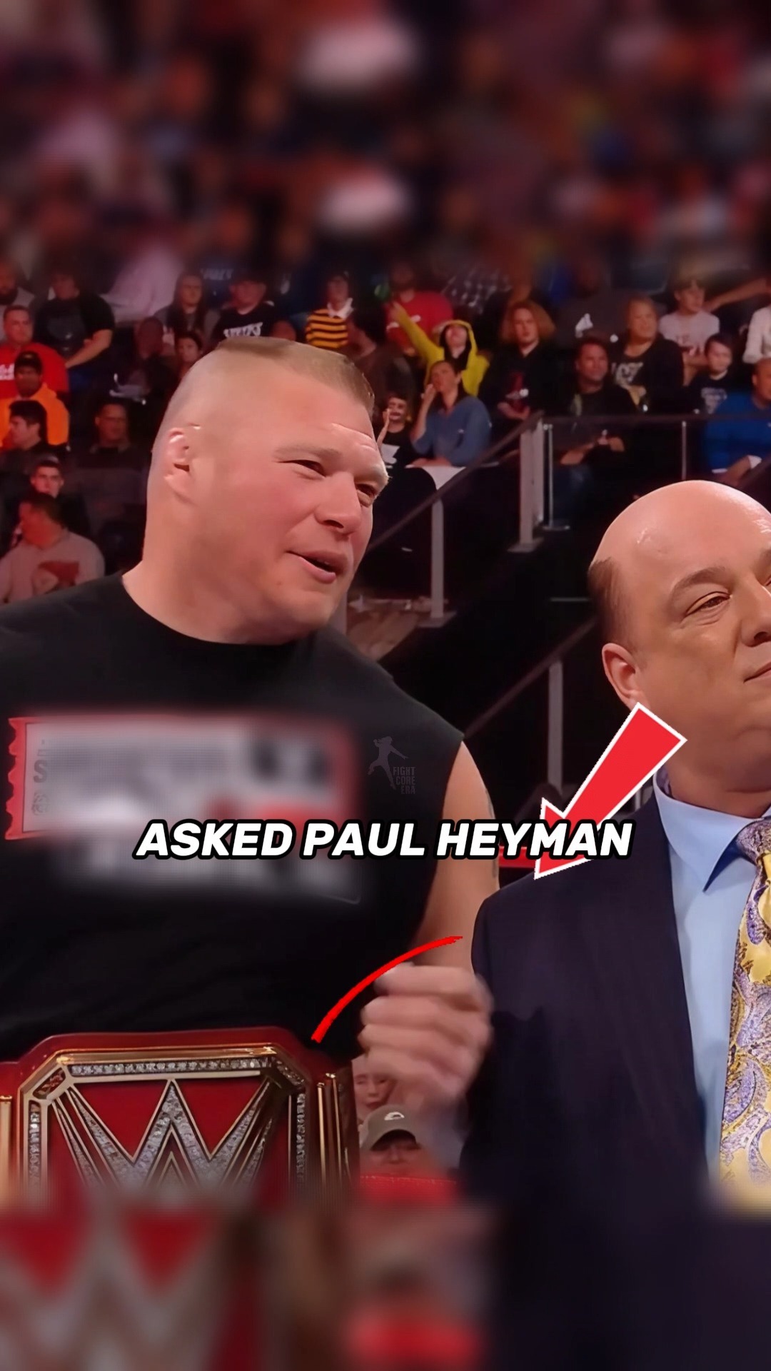 Brock Lesnar and Paul Heyman's Raw ...