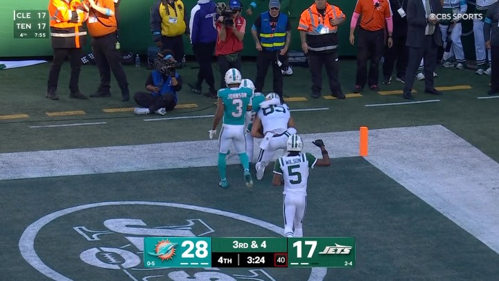 Mason Taylor with the touchdown for... on MILLIONS Mason Taylor with the touchdown for...