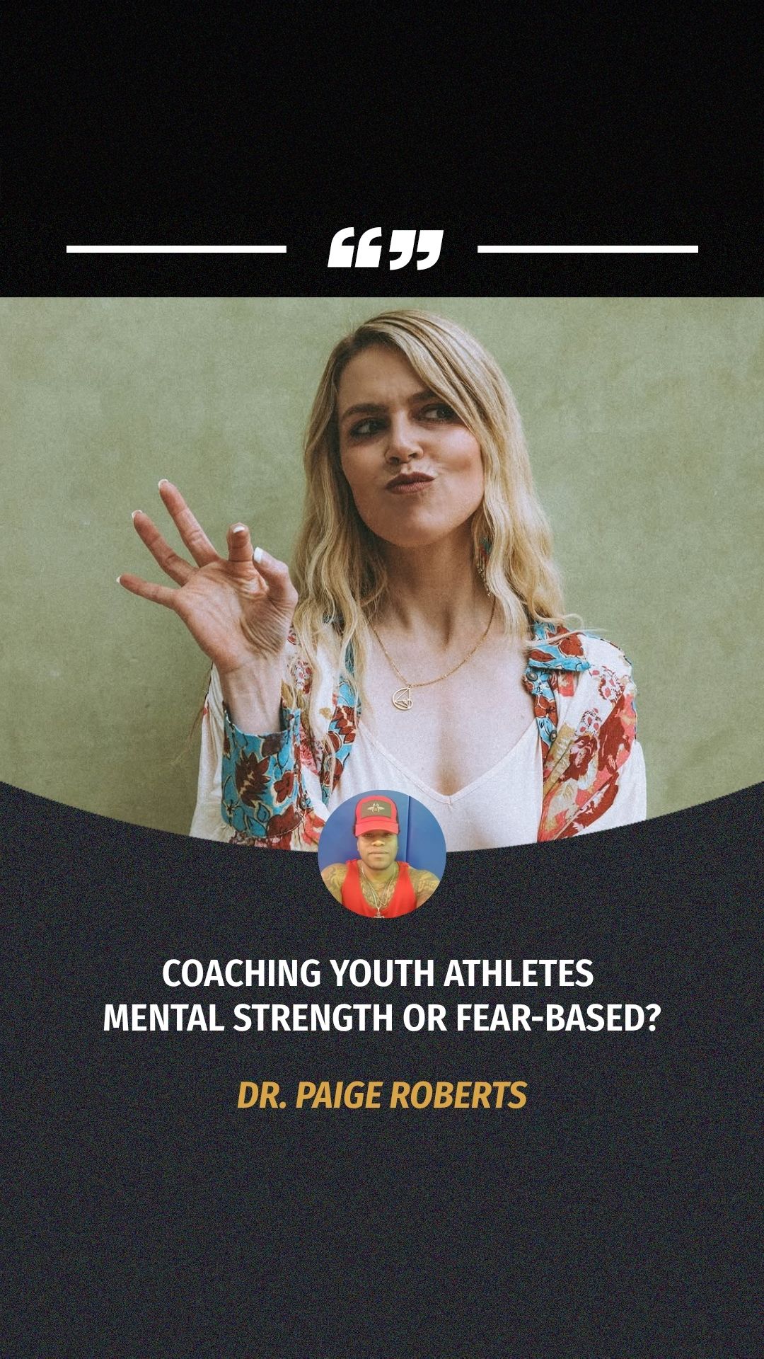 Dr. Paige Roberts: Coaching Youth A...