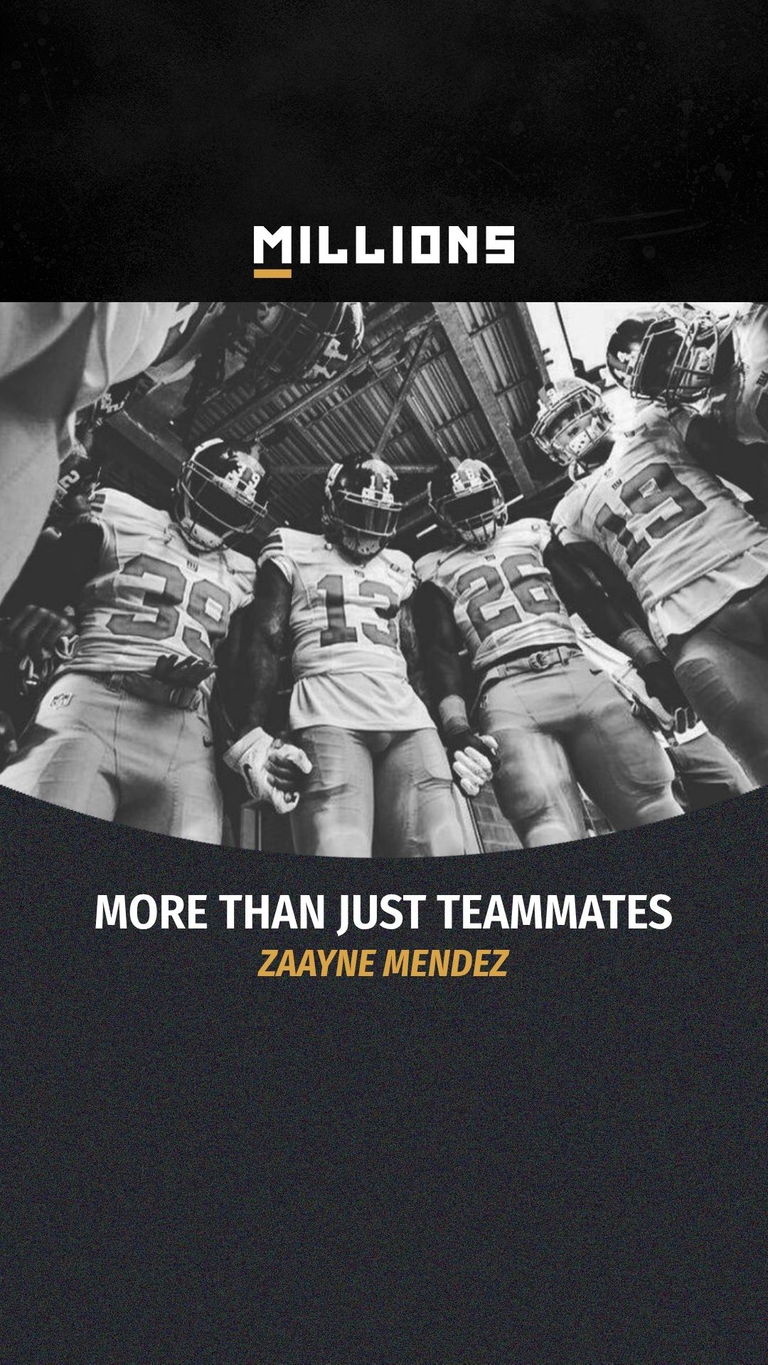 Zaayne Mendez: Football Brought The...