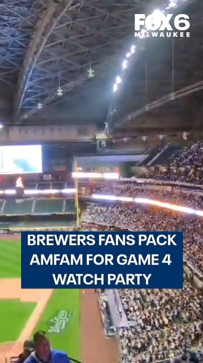 Brewers fans pack American Family F...