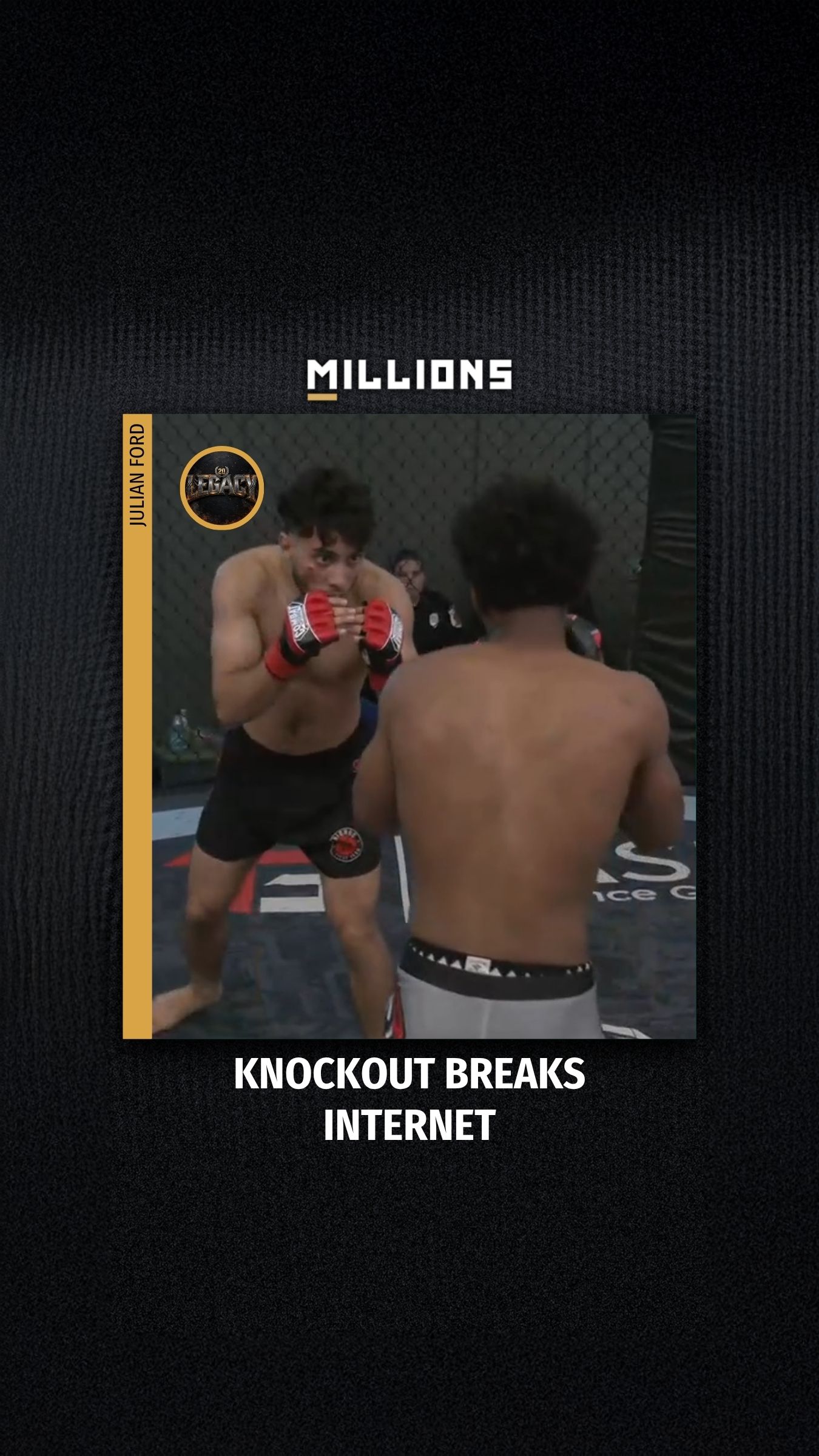 Julian Ford: Knockout Breaks Intern... on MILLIONS Julian Ford: Knockout Breaks Intern...