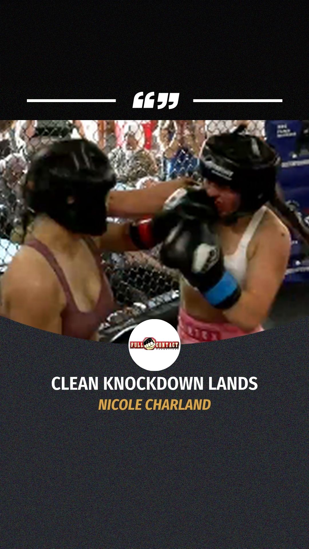 Nicole Charland: Clean Knockdown La... on MILLIONS Nicole Charland: Clean Knockdown La...