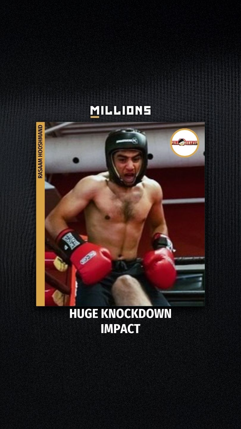 Rasaam Hooshmand: Huge Knockdown Im...