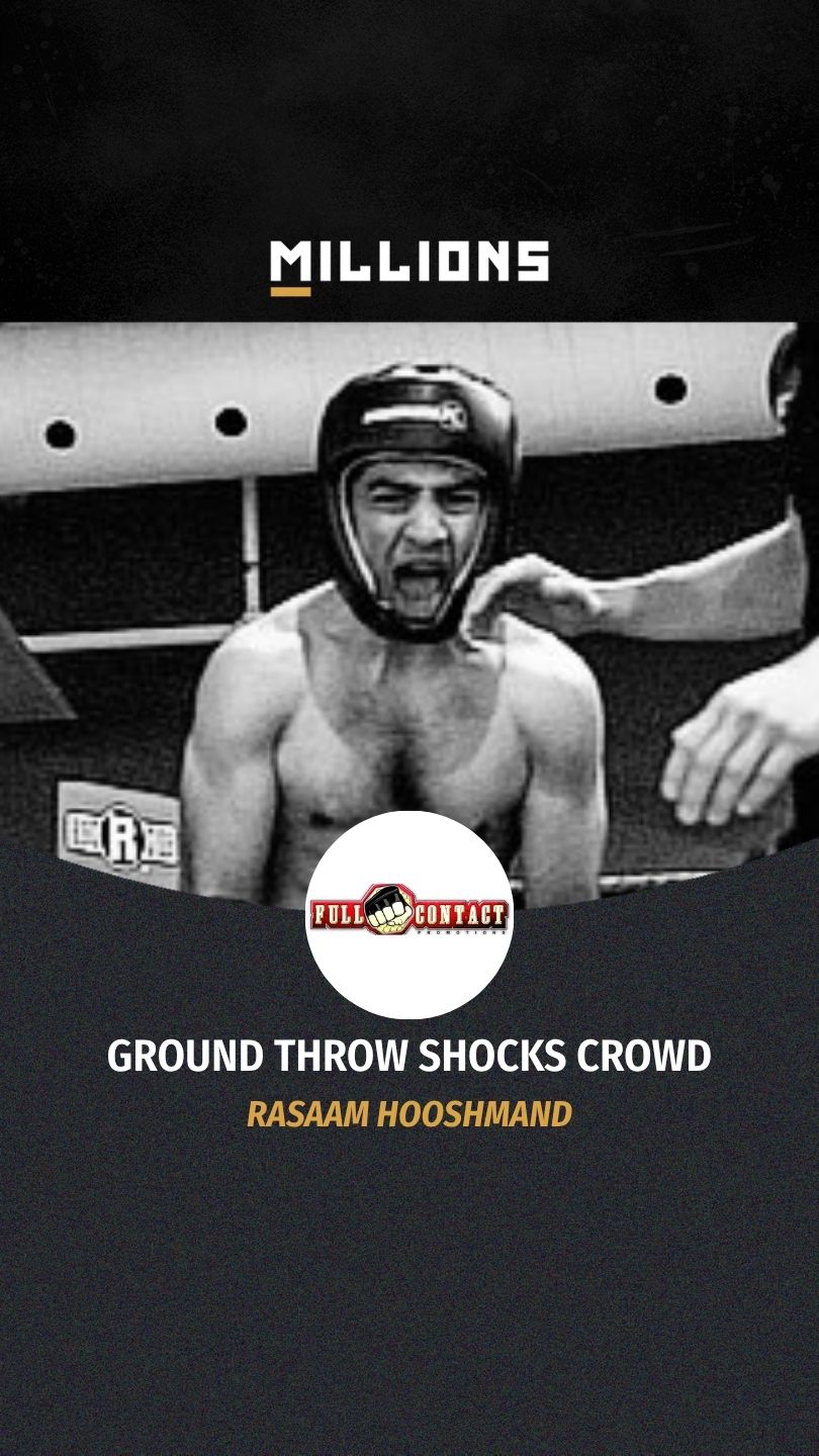 Rasaam Hooshmand: Ground Throw Shoc...