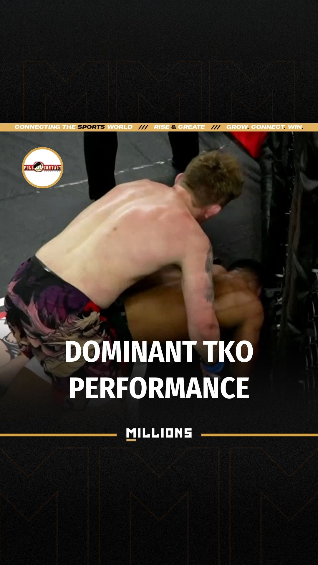 Austin Silliman: Dominant TKO Perfo... on MILLIONS Austin Silliman: Dominant TKO Perfo...