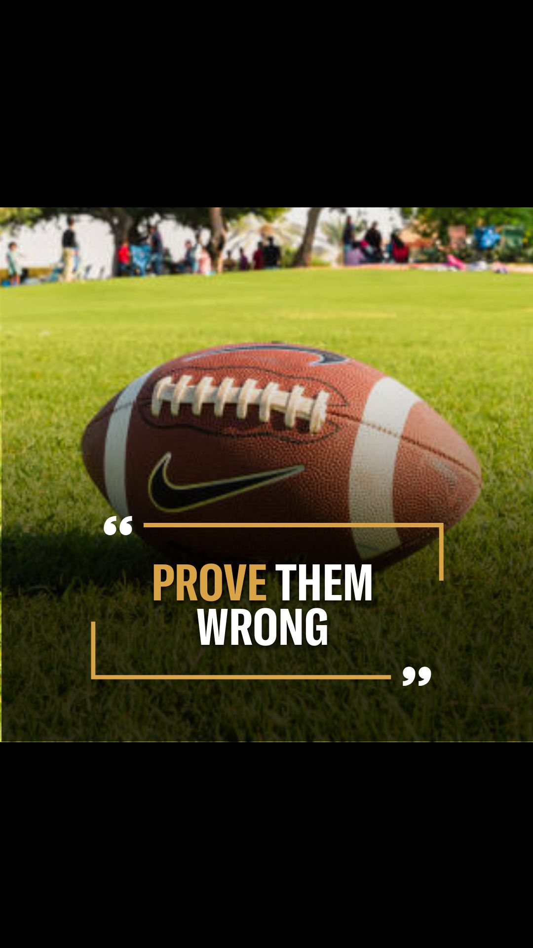 Views From The Stands: Prove Them W...