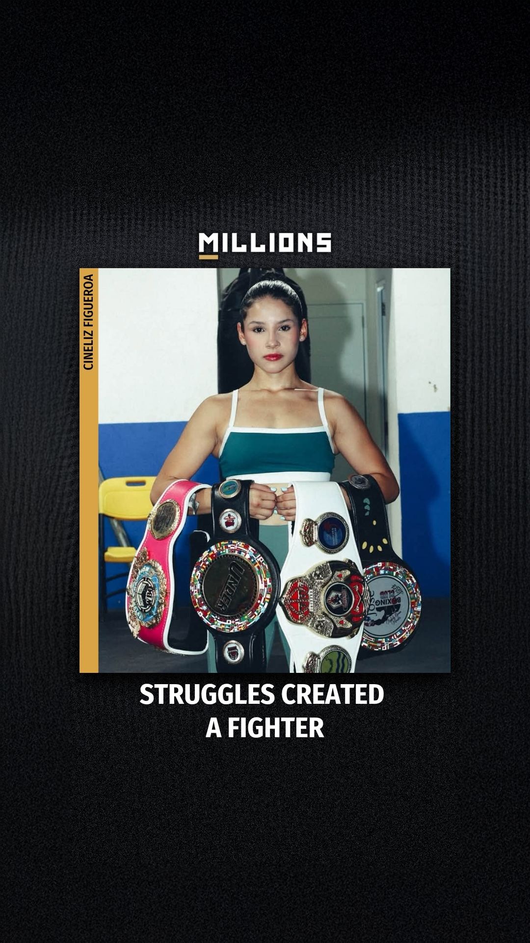 Cineliz Figueroa: Struggles Created... on MILLIONS Cineliz Figueroa: Struggles Created...