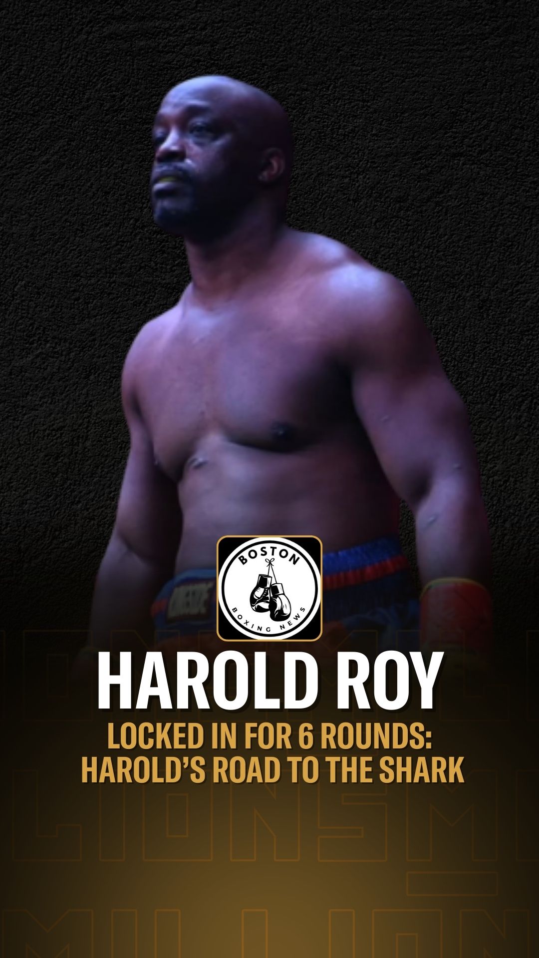 Harold Roy: Locked In For 6 Rounds:...