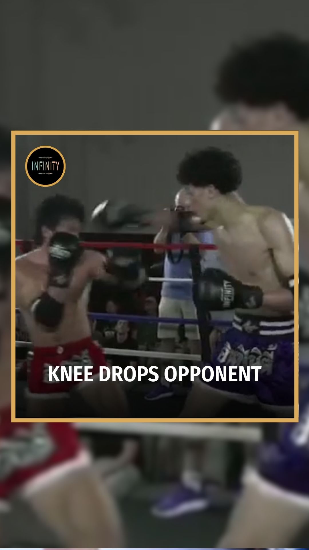 Adel Hamrouni: Knee Drops Opponent ... on MILLIONS Adel Hamrouni: Knee Drops Opponent ...