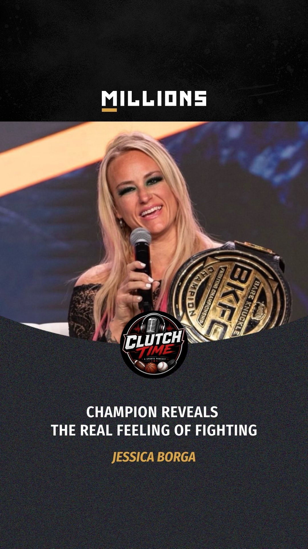 Jessica Borga: Champion Reveals The... on MILLIONS Jessica Borga: Champion Reveals The...