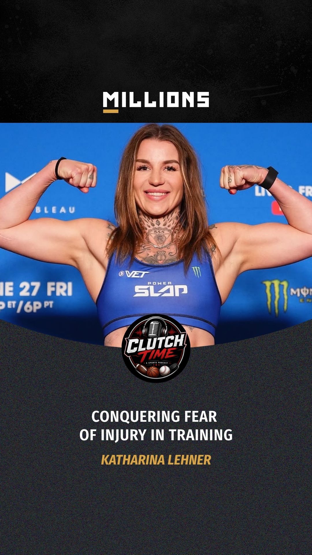 Katharina Lehner: Conquering Fear o... on MILLIONS Katharina Lehner: Conquering Fear o...