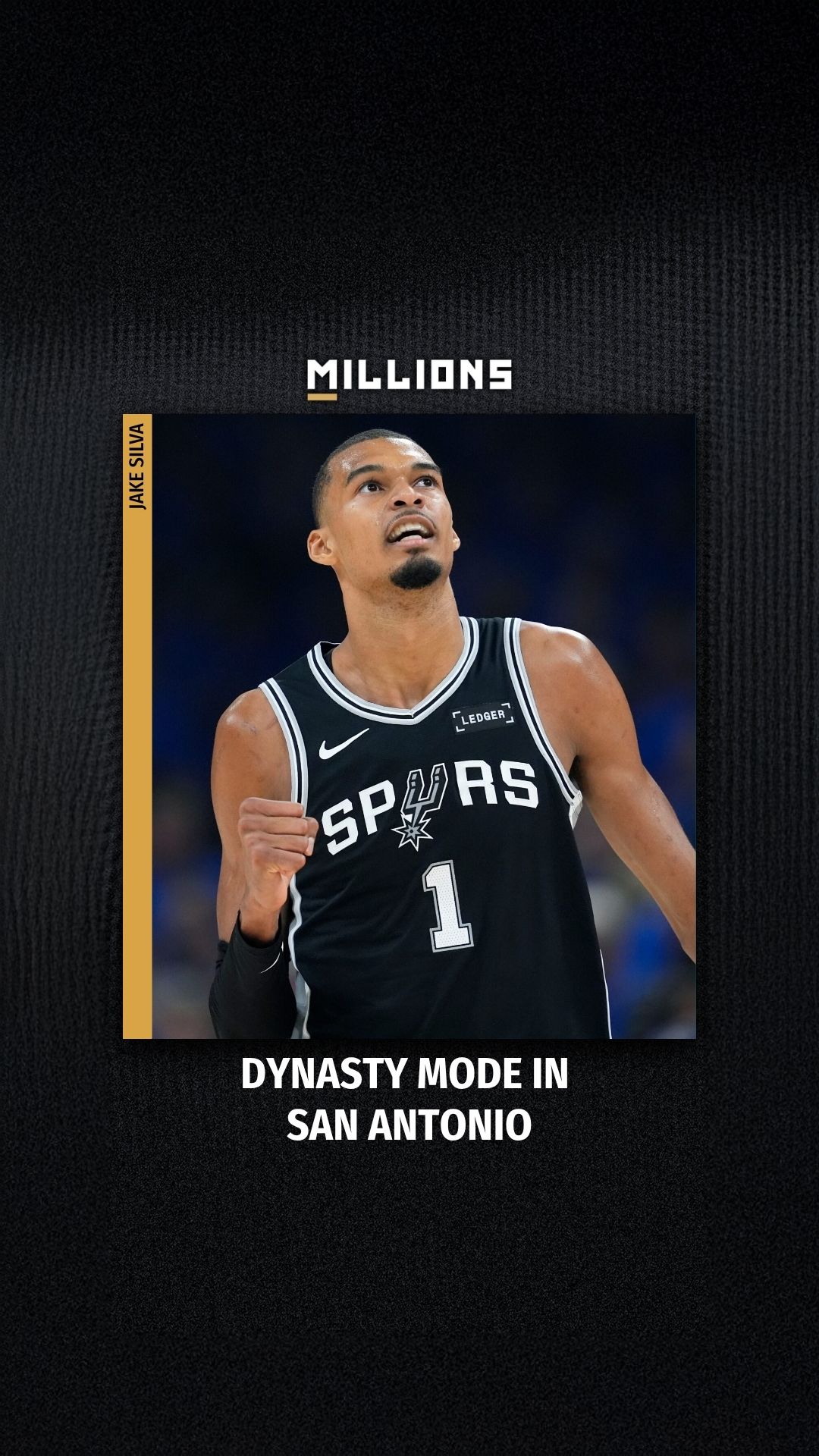 Jake Silva: Dynasty Mode In San Ant... on MILLIONS Jake Silva: Dynasty Mode In San Ant...