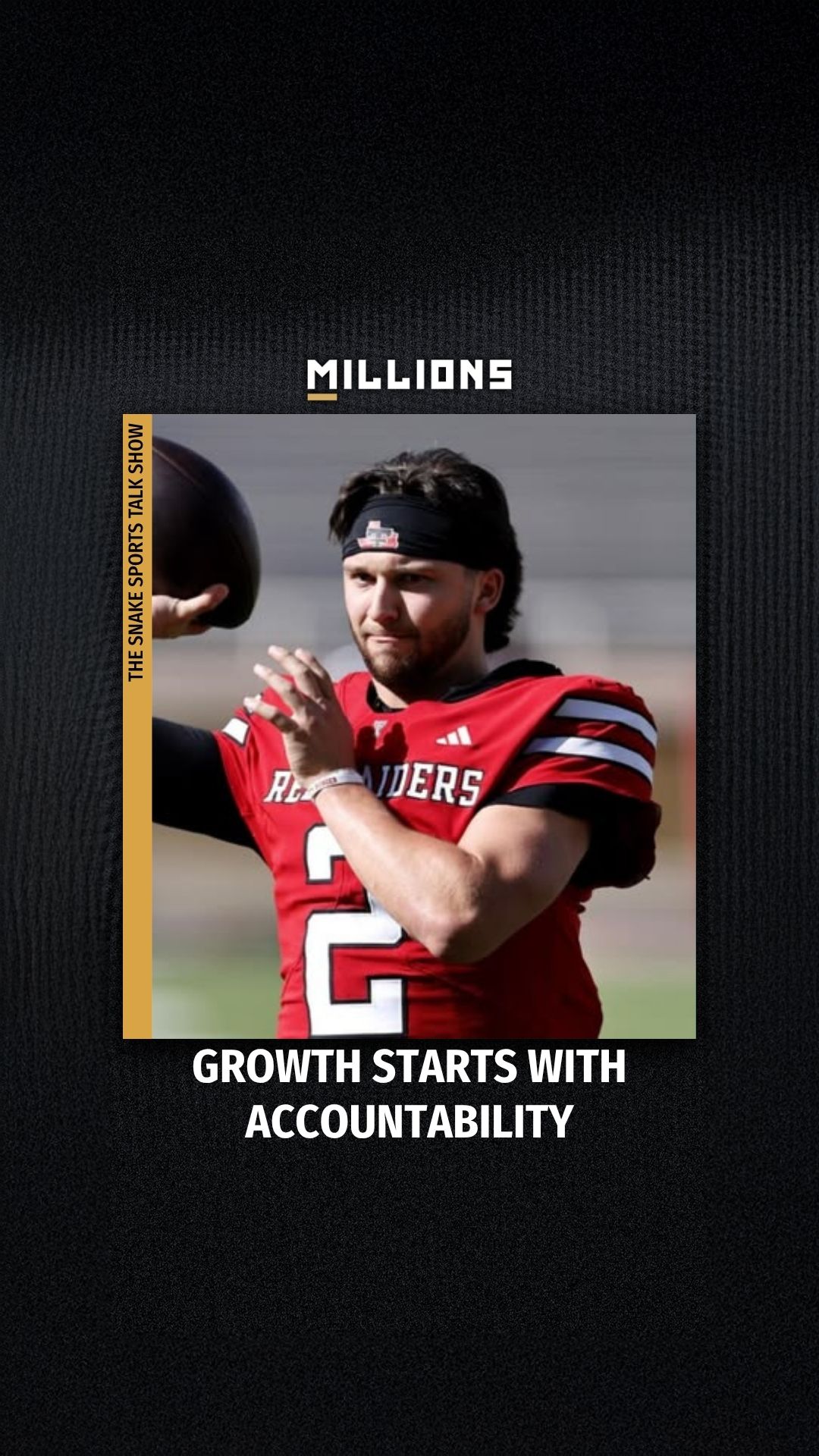 The Snake Sports Talk Show: Discipl... on MILLIONS The Snake Sports Talk Show: Discipl...