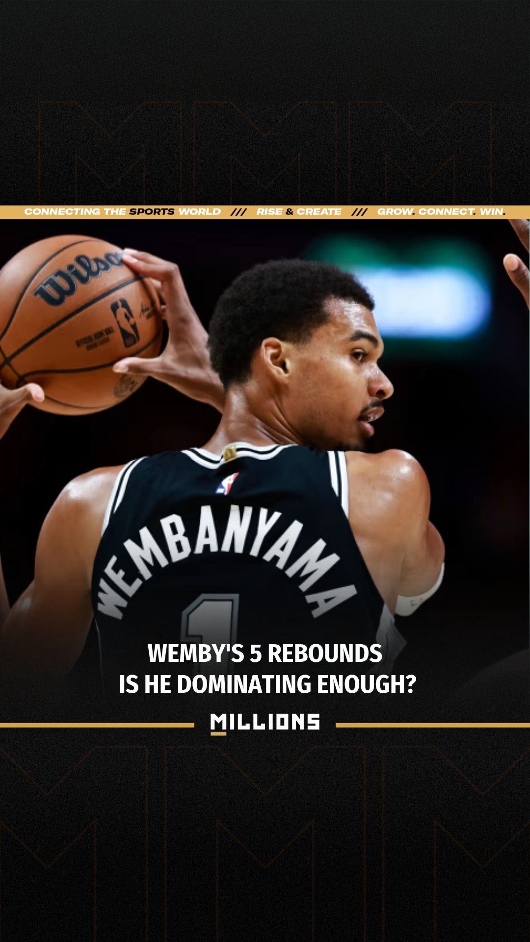 Beyond The Game: Wemby's 5 Rebounds...