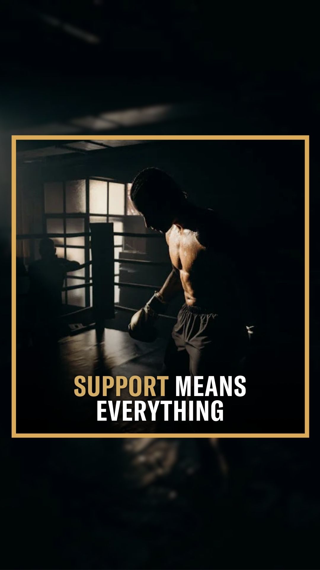 Jeffery Brown: Family & Gym Support...