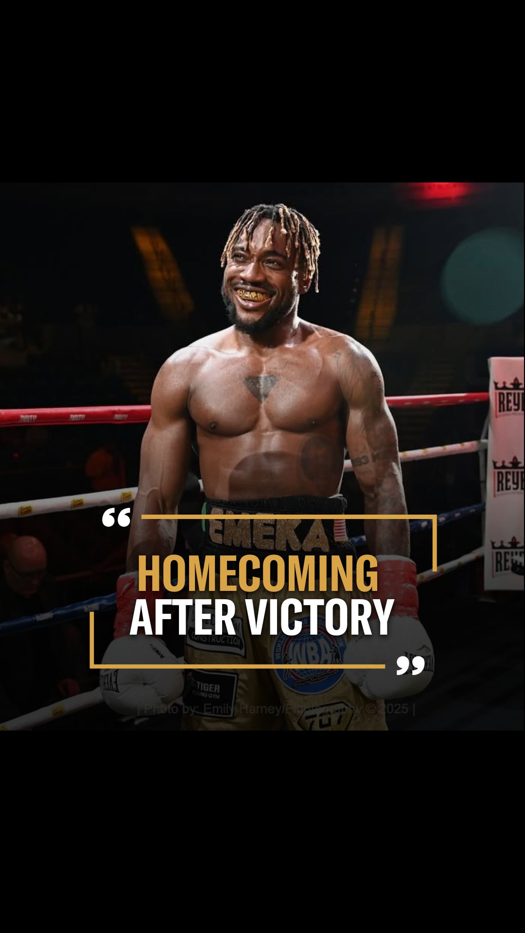 Emeka Nwokolo: Homecoming After Vic... on MILLIONS Emeka Nwokolo: Homecoming After Vic...