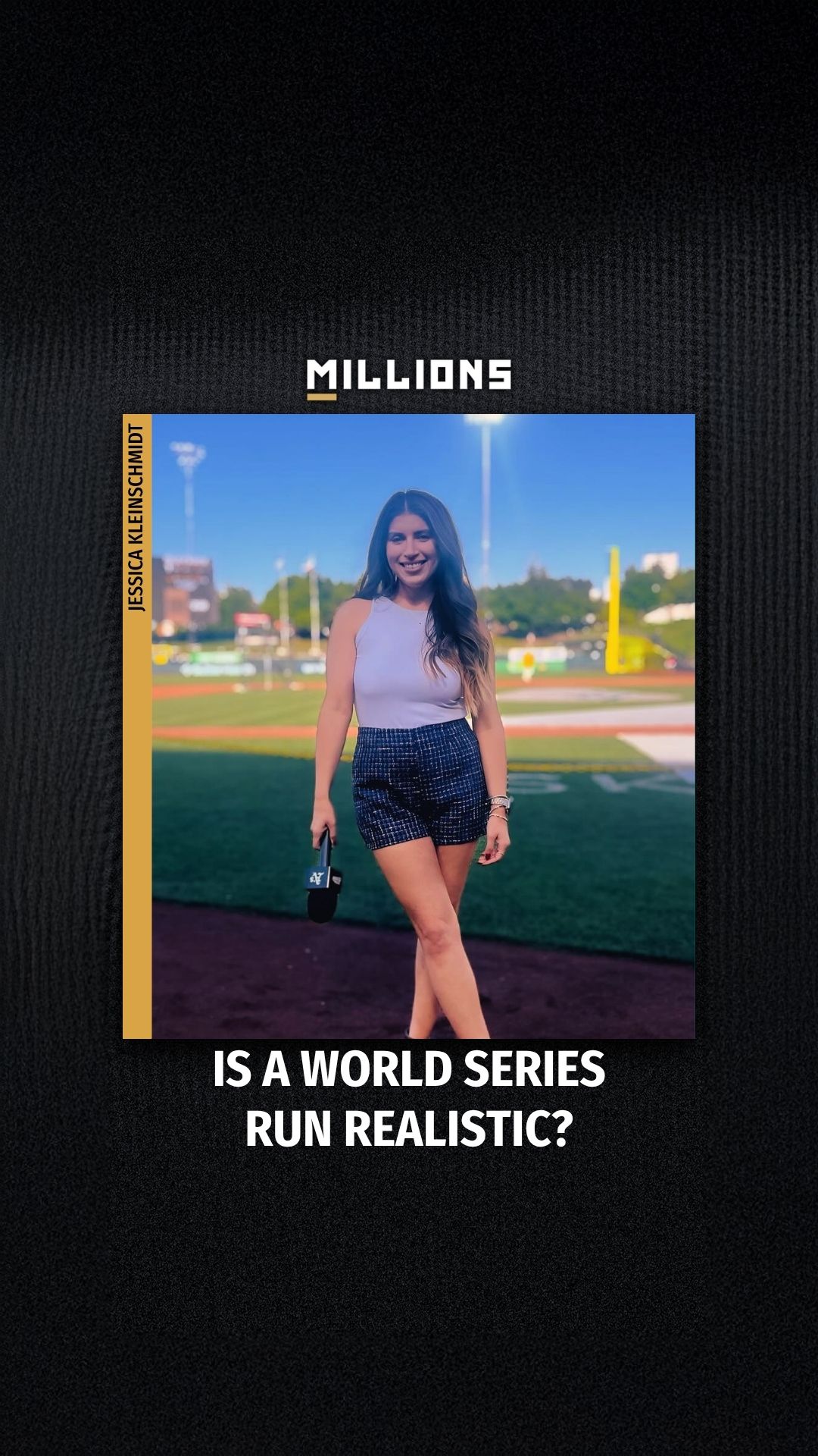 Jessica Kleinschmidt: Can The Red Sox Make A World Series Run? | Press Interview