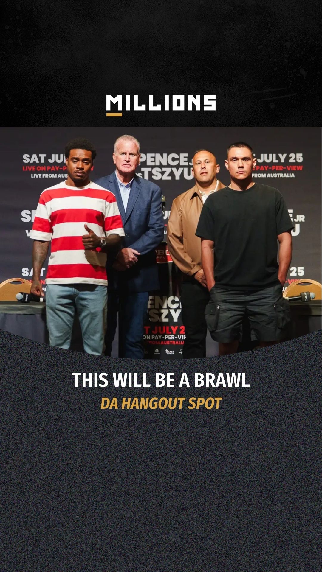 Da Hangout Spot: This Fight Won't G...